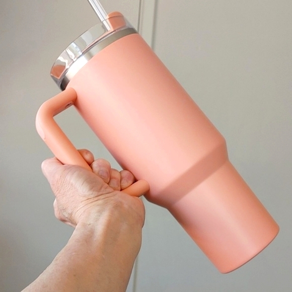 🆕 Stanley x Starbucks Target Exclusive 2023 Peach 🍑 40 Oz Tumbler - Picture 7 of 7